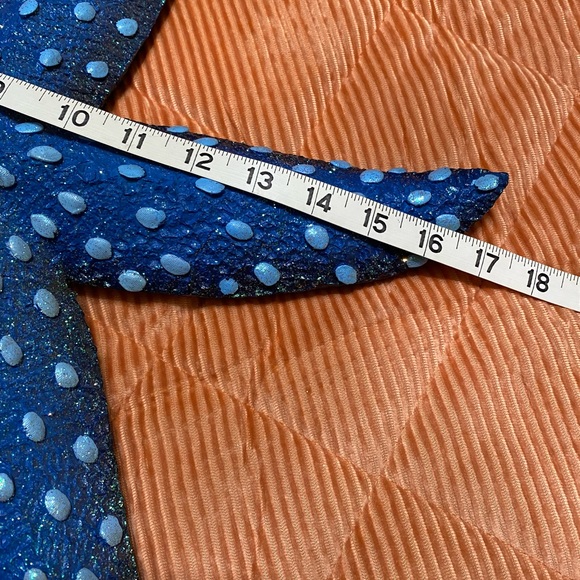 ‼️SOLD‼️Seaside Decor Blue Starfish Giant - Picture 4 of 8